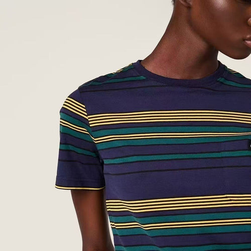Miu Miu – Riviera Stripe Signature Tee