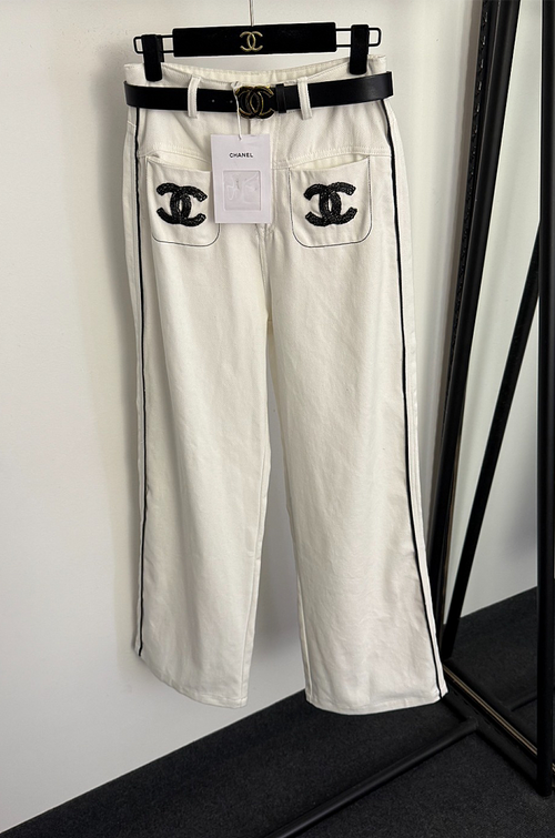 Chanel – Côte d’Azur CC Piped Denim