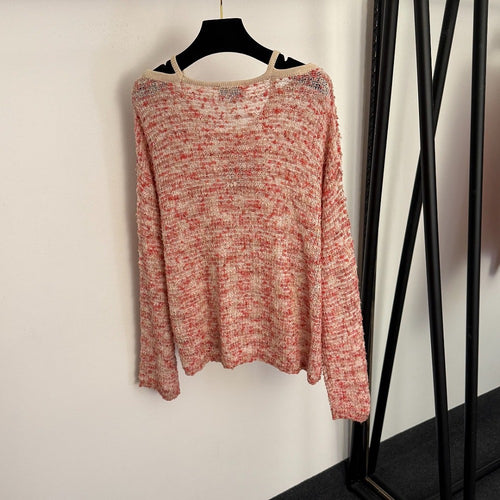 Chanel Riviera Bouclé CC Knit Top