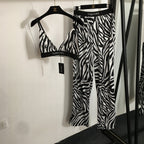 Tom Ford Zebra Print Luxe Lounge Set