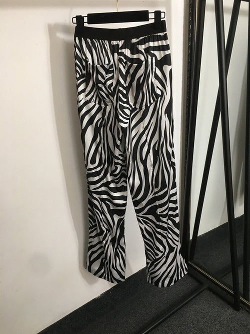 Tom Ford Zebra Print Luxe Lounge Set