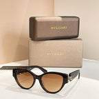 Bvlgari “Divina Vista” Sculpted Cat-Eye Sunglasses
