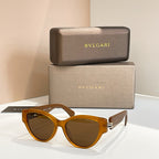 Bvlgari “Divina Vista” Sculpted Cat-Eye Sunglasses