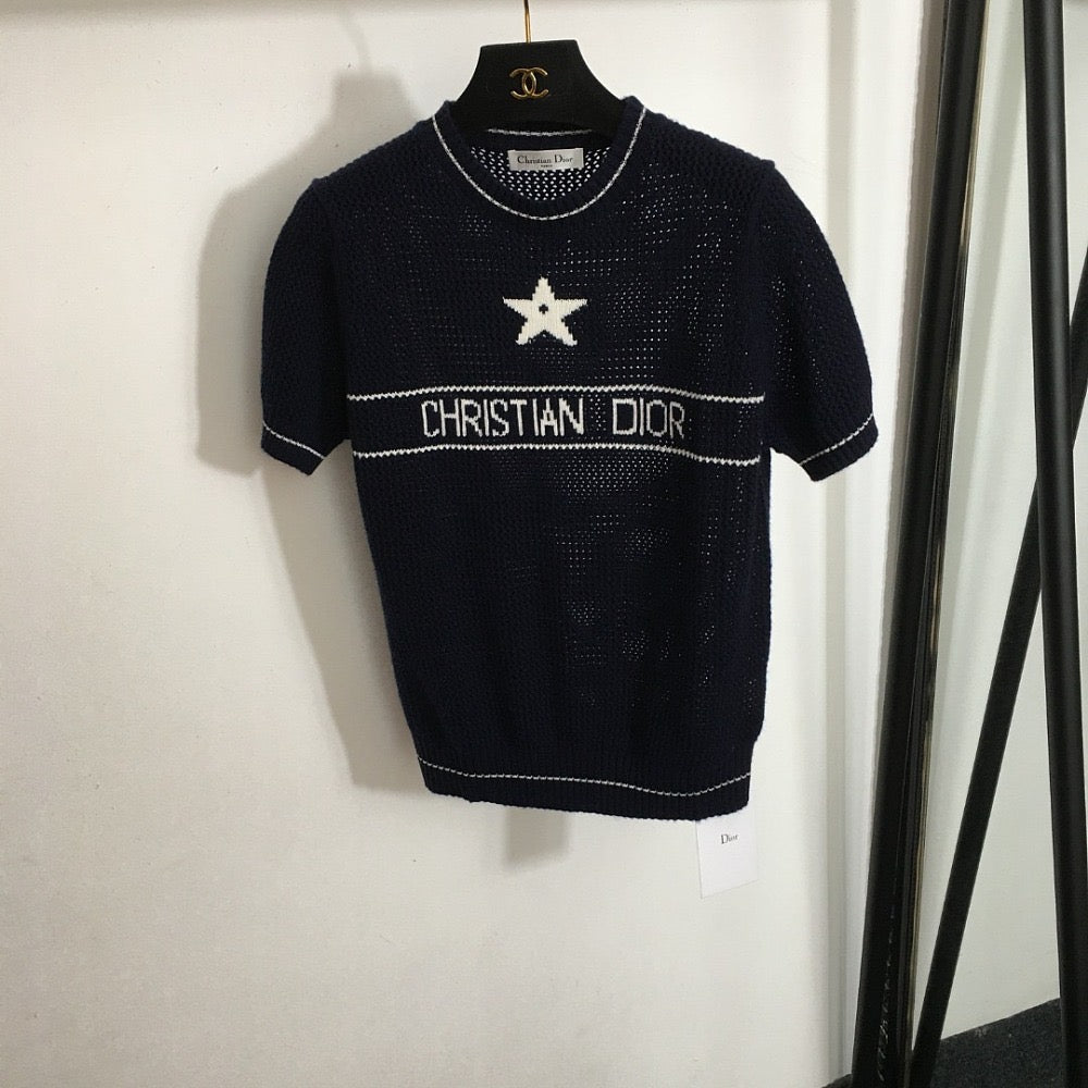Christian Dior Star Intarsia Knit Tee – LUXE LIVING FASHIONS
