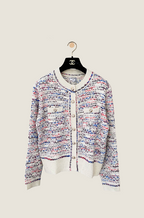 Chanel Jardin de Couleurs” Tweed Knit Cardigan