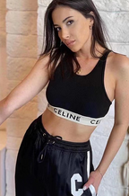 'Celine' Crop Top