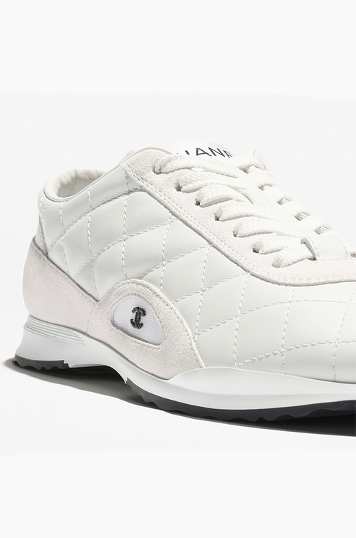 Chanel “Ivory Voyage” Quilted Calfskin Runner