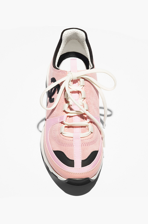 Chanel “Rosé AéroSport” Mixed-Media Runner