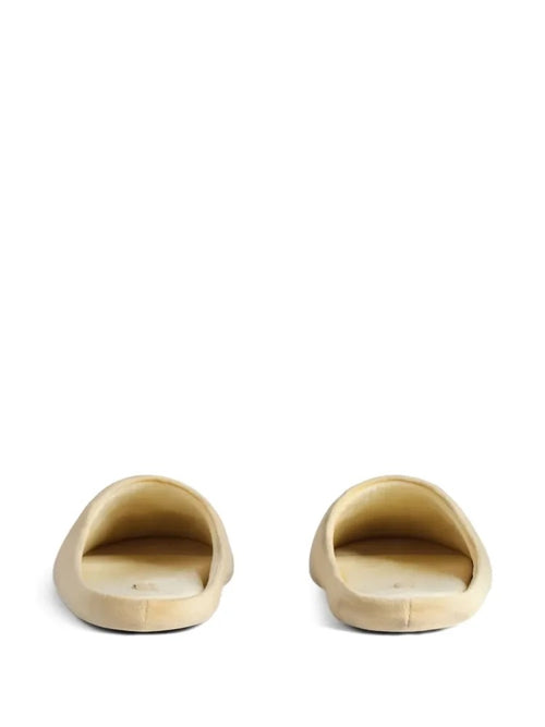 Balenciaga BB Foam Minimalist Slippers – Sand