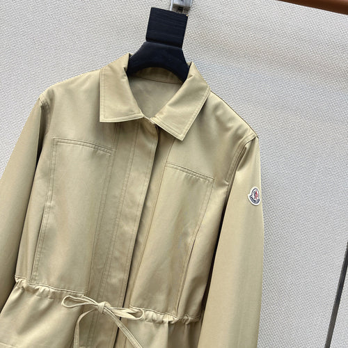 Moncler Cinched Utility Cropped Jacket  Description