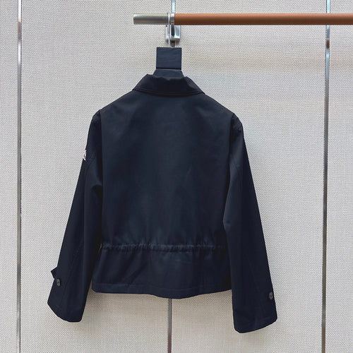 Moncler Cinched Utility Cropped Jacket  Description