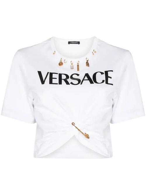 Versace Charm Cinch Couture Tee