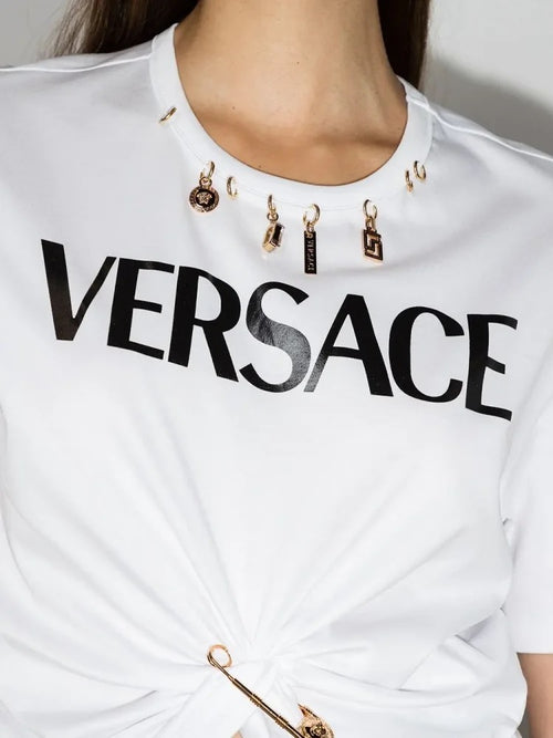 Versace Charm Cinch Couture Tee