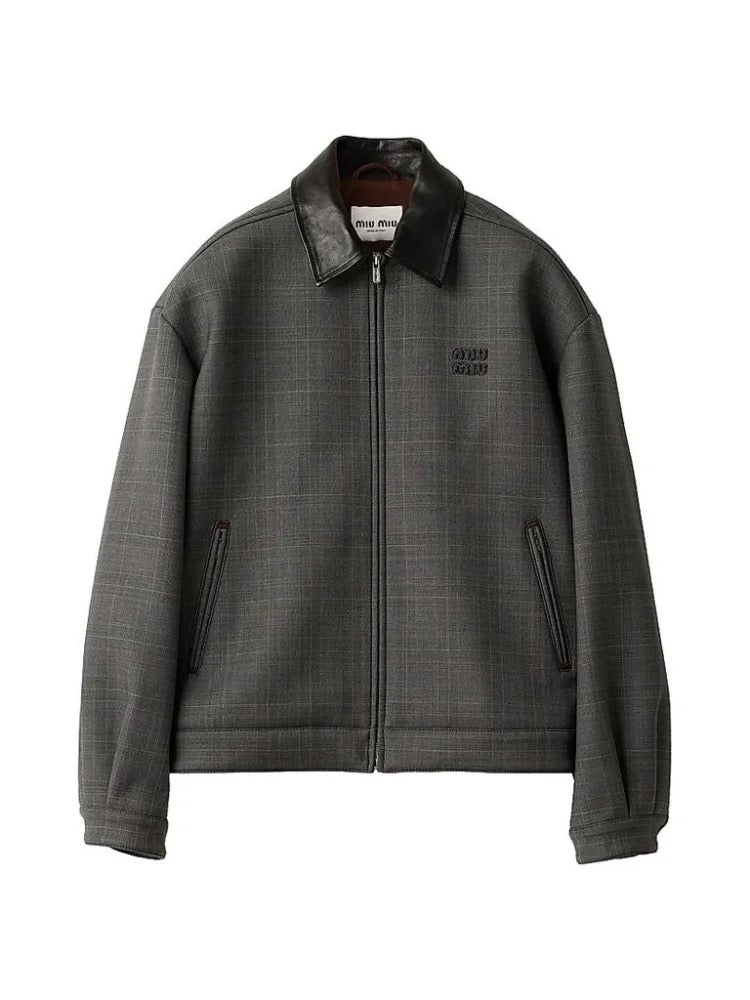 Miu Miu Zip-Front Wool Hoodie Jacket – LUXE LIVING FASHIONS