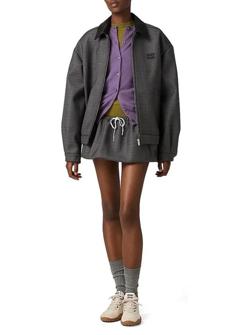 Miu Miu Tailored Utility Wool Jacket