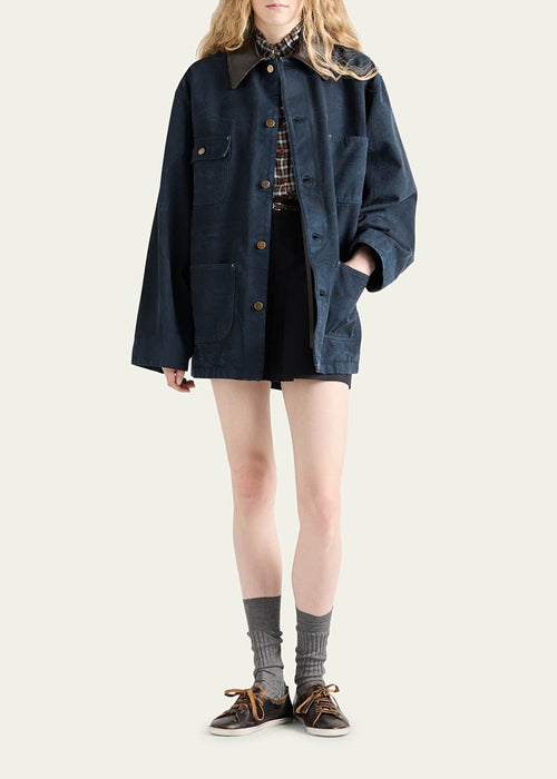 Prada Heritage Utility Canvas Jacket
