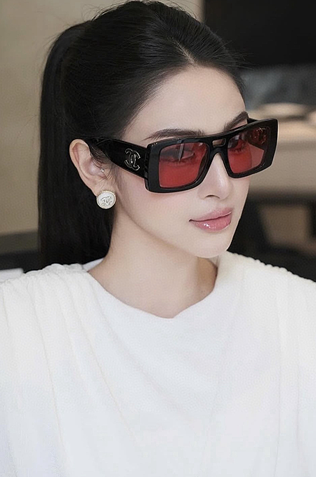 Chanel Quilted Oversized Square Sunglasses