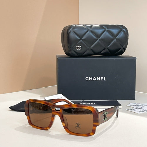 Chanel Quilted Oversized Square Sunglasses