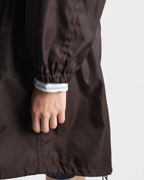 Prada Nocturne Cinched Nylon Coat