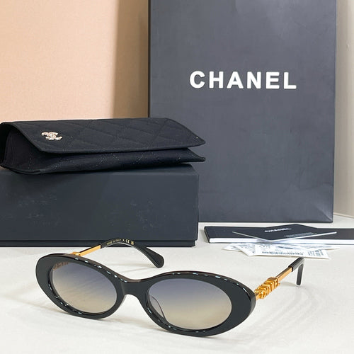 Chanel Éclipse Oval Signature Sunglasses