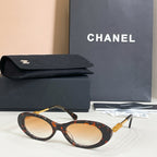 Chanel Éclipse Oval Signature Sunglasses