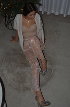 'Najala' Mesh Pants