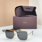 TOM FORD – Imperium Carré Metal Sunglasses