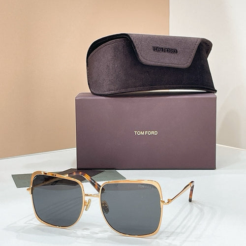 TOM FORD – Imperium Carré Metal Sunglasses