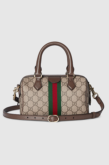 Gucci Ophidia GG Supreme Mini Boston Bag