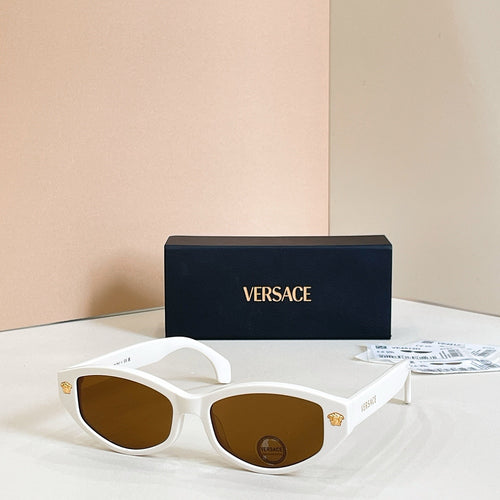 VERSACE – Medusa Noire Oval Icon Sunglasses