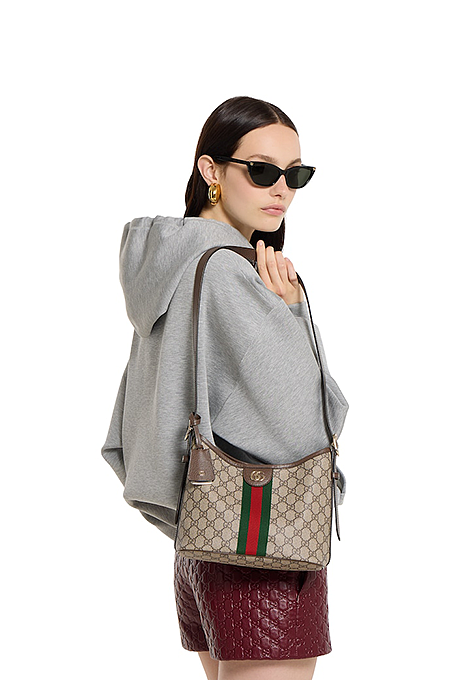 Gucci Ophidia GG Supreme Small Shoulder Bag