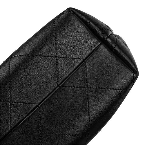 CHANEL – Noir Héritage Quilted Hobo Bag