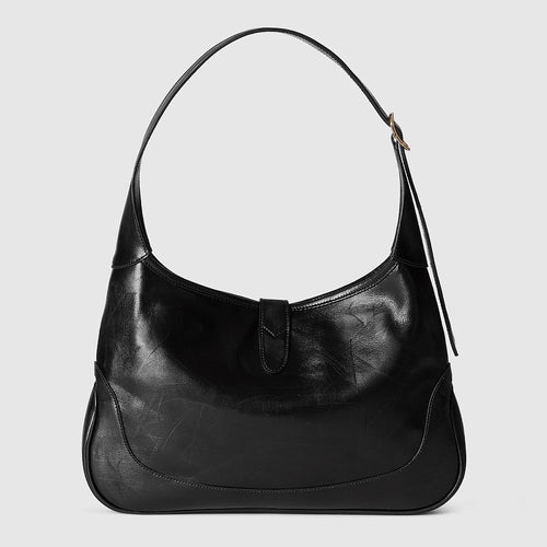 Gucci Noir Jackie 1961 Small Hobo Bag (Smooth Leather)
