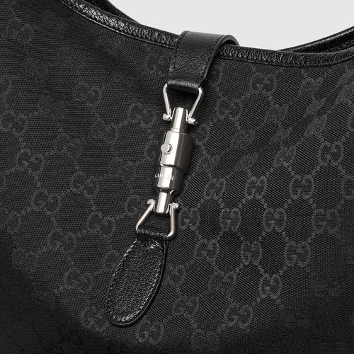 Gucci Noir Jackie 1961 Small Hobo Bag (Smooth Leather)