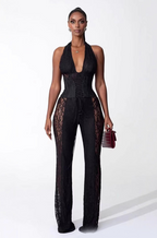 Désir Corset Lace Pants Set