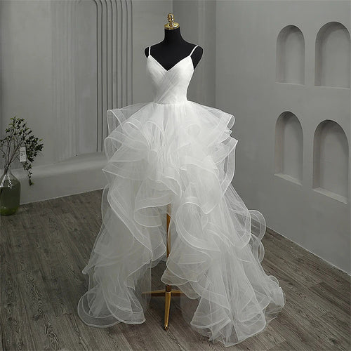 “Ivory Reverie” Organza Sculptural Gown – NYFW Winter Collection Preview