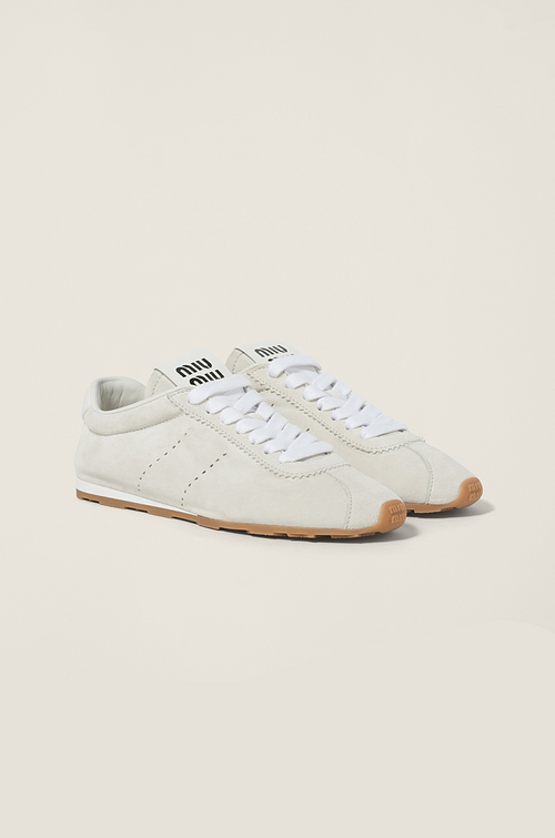 Miu Miu Plume – Avorio (Suede)