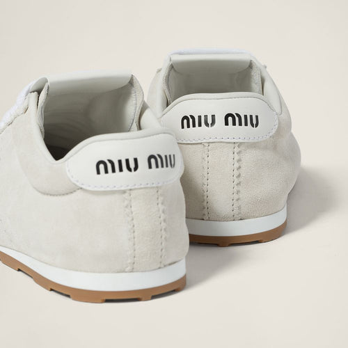 Miu Miu Plume – Avorio (Suede)