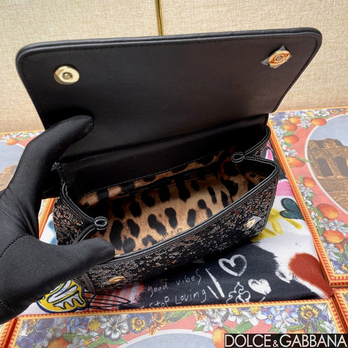 'Sequel of She' Dolce & Gabbana Sicily Sequins Shoulder Bag