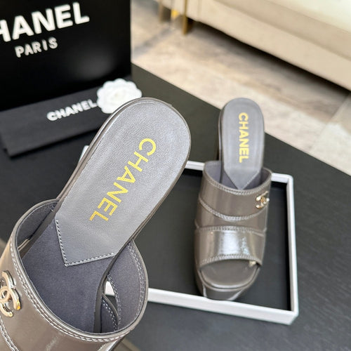 Chanel Élévation Platform Mule – Gris Cendré Edition