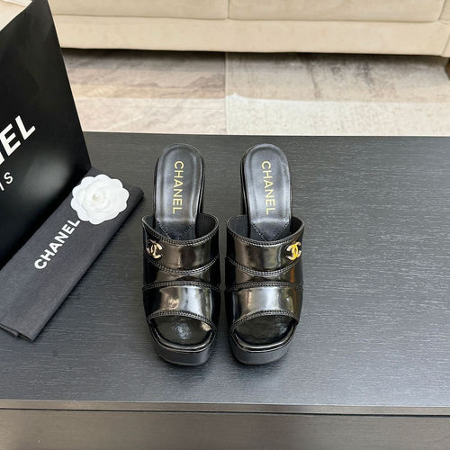 Chanel Élévation Platform Mule – Gris Cendré Edition