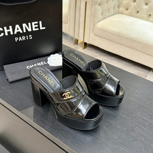 Chanel Élévation Platform Mule – Gris Cendré Edition