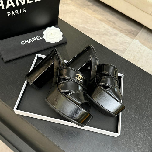 Chanel Élévation Platform Mule – Gris Cendré Edition