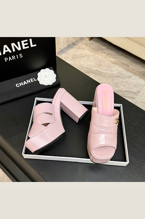 Chanel Élévation Platform Mule – Rose Poudré Edition