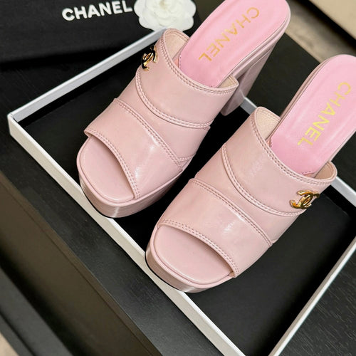 Chanel Élévation Platform Mule – Rose Poudré Edition