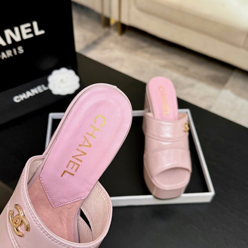 Chanel Élévation Platform Mule – Rose Poudré Edition