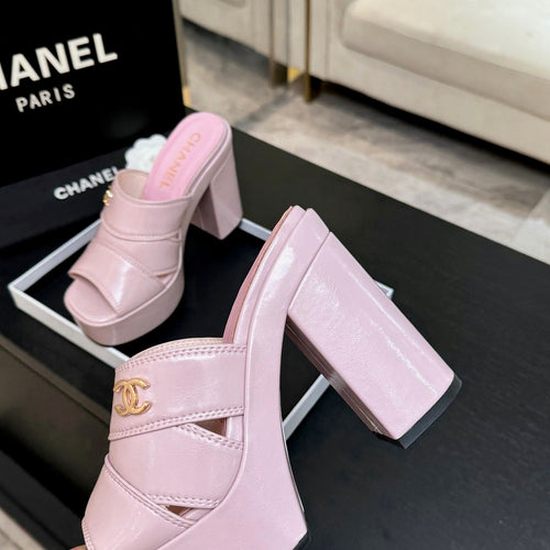 Chanel Élévation Platform Mule – Rose Poudré Edition