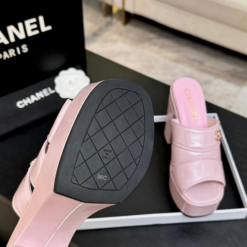Chanel Élévation Platform Mule – Rose Poudré Edition