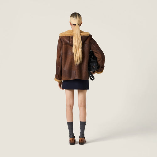 Miu Miu – Noire Académie Tailored Mini Skirt