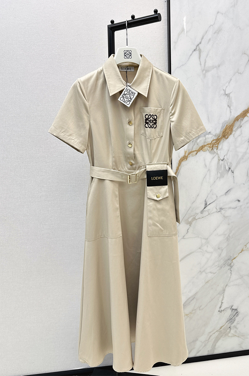 Loewe – Atelier Anagram Shirt Dress